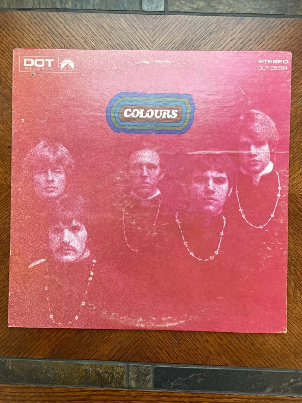 COLOURS Self Titled Vinyl LP 1968 DOT Records DLP 25854 Ist Pressing CLEANED